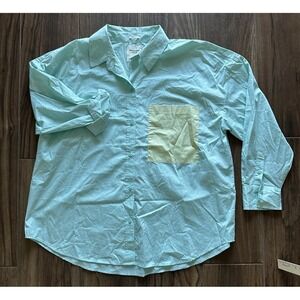 Abercrombie & Fitch Shirt Mens XL Colorpop Oversized NWT Y2K Casual Resort Prep